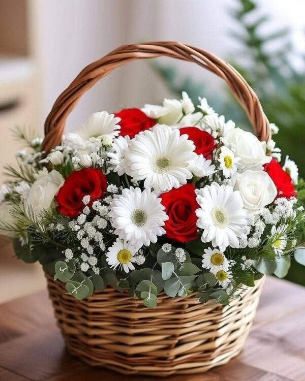 Tropical Basket Bouquet